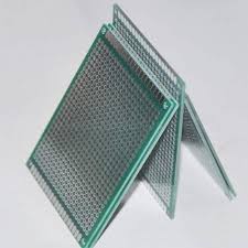 9cm x 15cm Double Sided FR4 Fiber Glass Dotted Veroboard